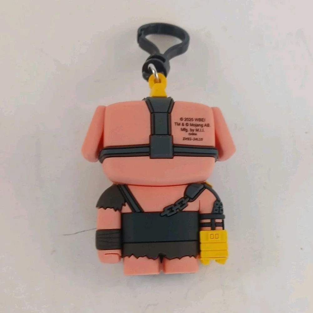 Minecraft Movie : Great Hog Keychain Bagclip Mojang 2025